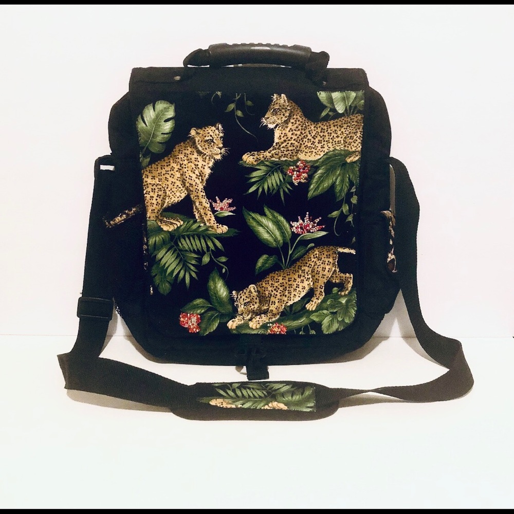 Custom Leopard Messenger Bag - Picture 6 of 11
